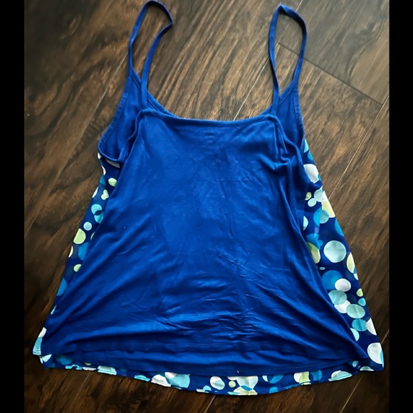 Worn Once! Like Brand new. NY and Company tank top. Polka dots on front. - Picture 2 of 2
